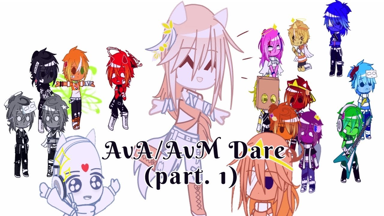 ✨AvA/AvM Dare!  | Gacha | Alan Becker | Part. 1✨