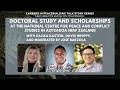 20210914 | CPTSS | Doctoral Study and Scholarships at NCPACS in Aotearoa New Zealand