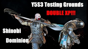 Y5S3 Dominion Testing Grounds | DOUBLE XP!!!