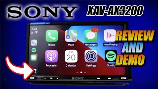 NEW!! SONY XAVAX3200 Car Stereo Headunit Review & Demo