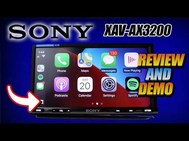 Sony XAV-AX4050 - 2DIN CarPlay Android Auto Autoradio wireless