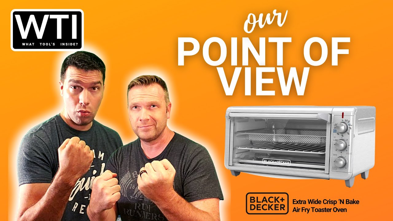 UNBOX AND REVIEW WITH ME: BLACK+DECKER Crisp 'N Bake Air Fry Toaster Oven 