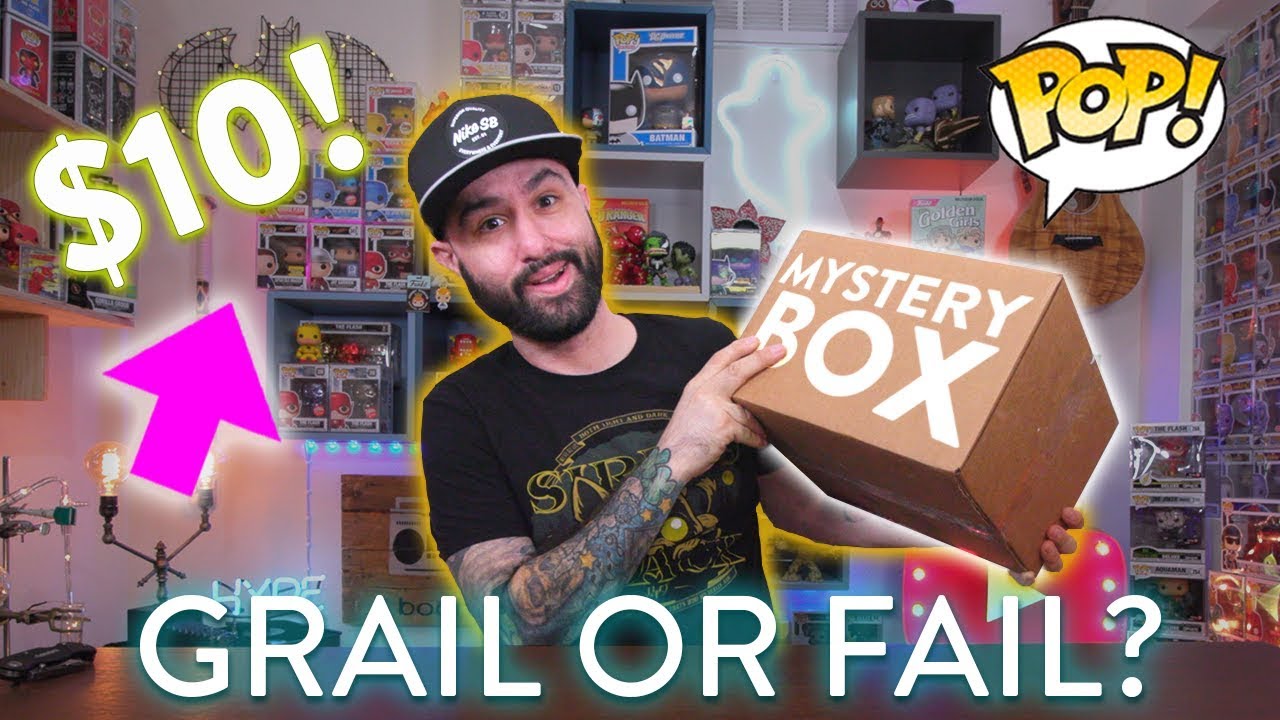 Massive Funko Pop Mystery Box Unboxing - GRAIL or FAIL?