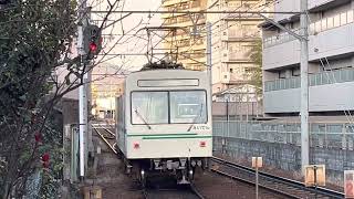 出町柳駅叡山電車710形比叡山口行き発車#鉄道 #電車 #叡山電車 #710形#発車