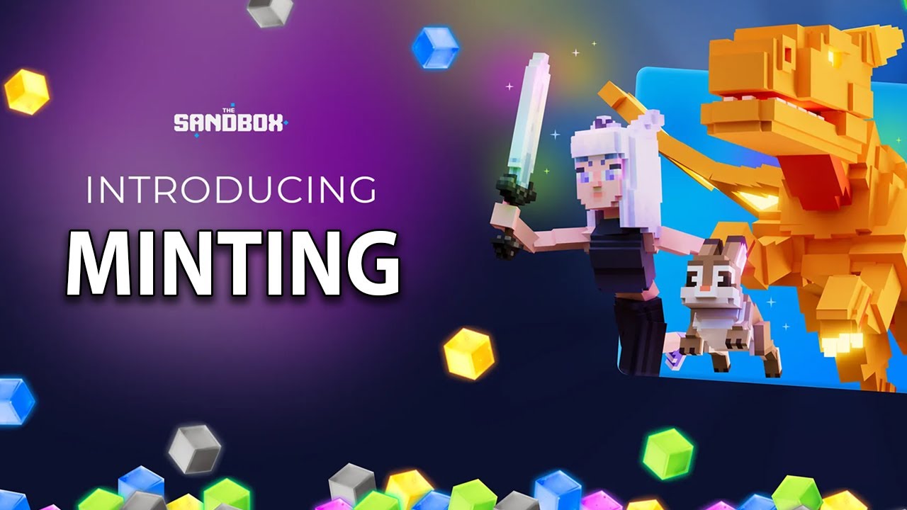 How to Mint your Assets on The Sandbox Game - YouTube