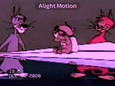 Spike and tyke scat cats (1957)[VHS Print pan \u0026 scan titles with replaced MGM]