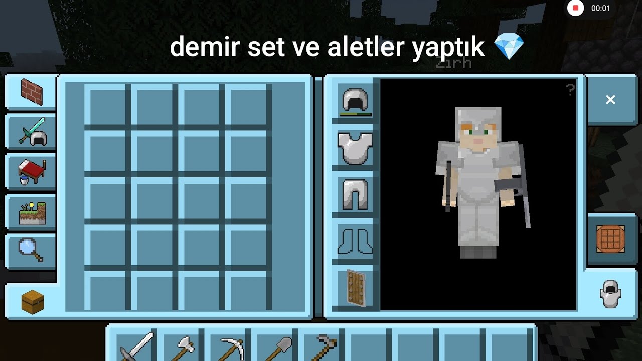 Craft world part 8 demir set ve aletler yaptık 💎🪙💳💰
