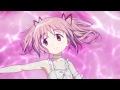 Puella Magi Madoka Magica Movie - Homura & Madoka Holding Hands (OP Scene 1)