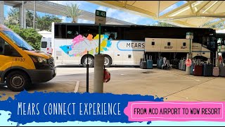 Trying Mears Connect Transportation From Mco Airport To My Wdw Resort