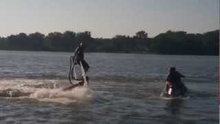 Floating Above Water with Fly Board