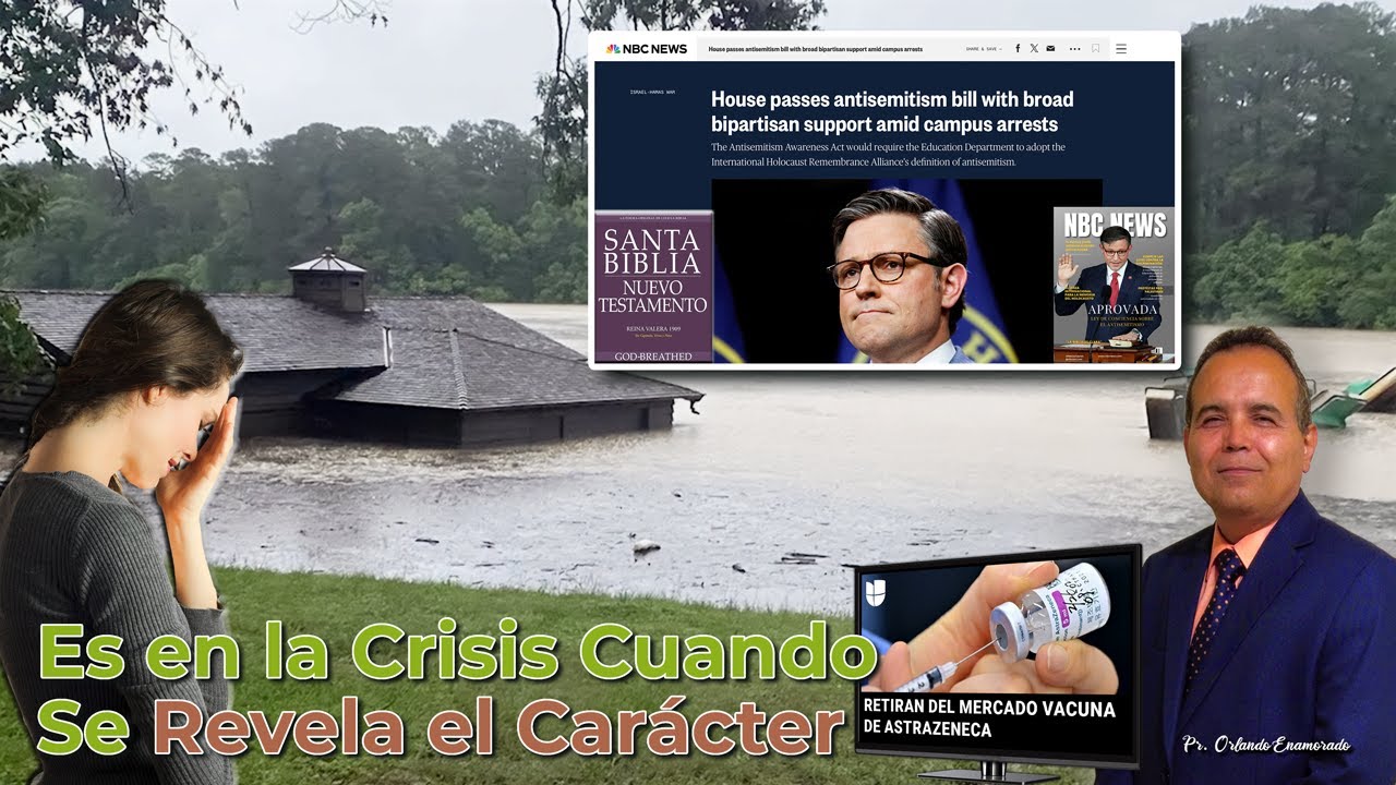 Es en la Crisis Cuando Se Revela el Carácter - Pastor Orlando Enamorado
