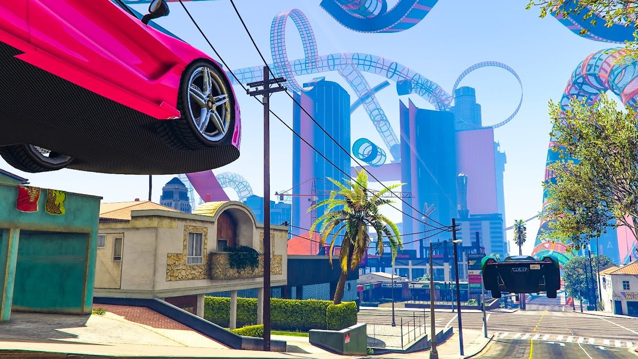 The City Did NOT Approve This - GTA V Online Funny Moments | JeromeACE