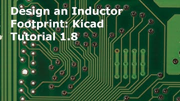 Create Inductor Footprint Kicad Tutorial 1.8