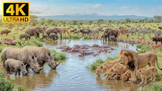 Beautiful Safari Adventure 4K - Crystal Clear Wildlife & Soft Piano for Peace ✨🎶 screenshot 4