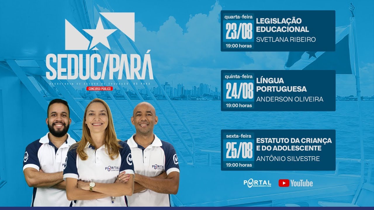 CONCURSO SEDUC PARÁ: LEGISLAÇÃO EDUCACIONAL