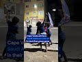 Cape Verde fans celebrate 2-2 draw against Uruguay