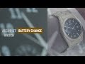 How to change the battery of a accurist mb419 analog watch
