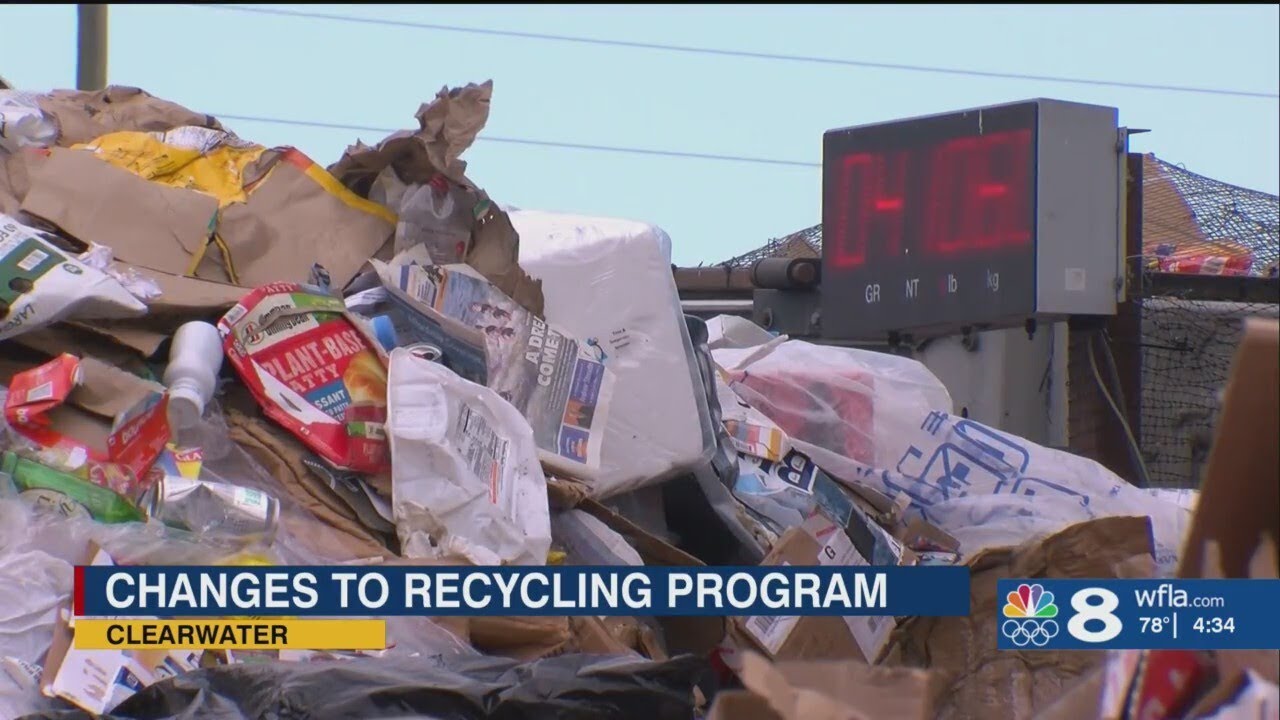 Clearwater's recycling program undergoing a massive overhaul after