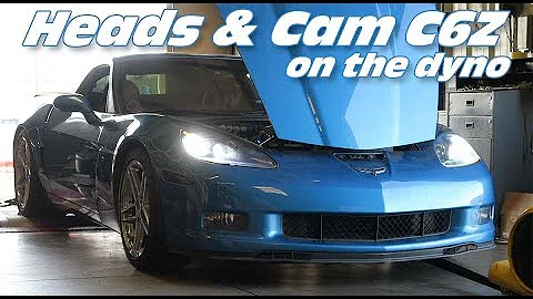 GPI LS7 Heads & Cam C6 Z06 on Dyno!