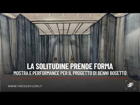 Video La solitudine prende forma - Mostra e performance per il progetto di Benni Bosetto