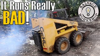 The OLD Skid Steer SMOKES Like a Chimney!!! Let's Find out WHY! ~ 1995 Gehl 5625sx Skid Loader P2