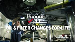 Priority Chevrolet - Oil Changes for Life