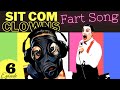 Ep 6  sit com clowns youtube episode series  dandy danno e diva g  fart song