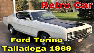 The ultimate  Ford Torino Talladega 1969 recreation project.  Ford Torino Talladega 1969 Car Review