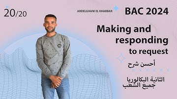 Making Requests Accepting and Refusing تقديم الطلب قبول و رفض الطلب  2 BAC