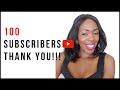 Thank you for 100 subscribers  work it out with rufaro  zimbabwean youtubers