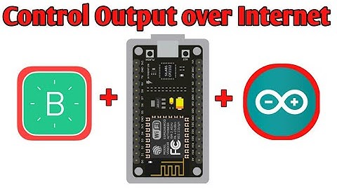 IOT : Getting started with Blynk with nodemcu controlling outputs over the internet