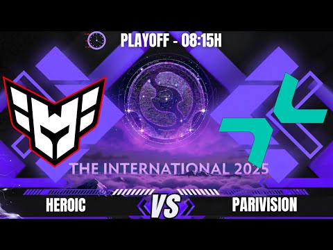 [BR] HEROIC (BRASIL) X PARIVISION (BR) - THE INTERNATIONAL 2025 - PLAYOFF - @VINNY @JAPALOKY @LEON