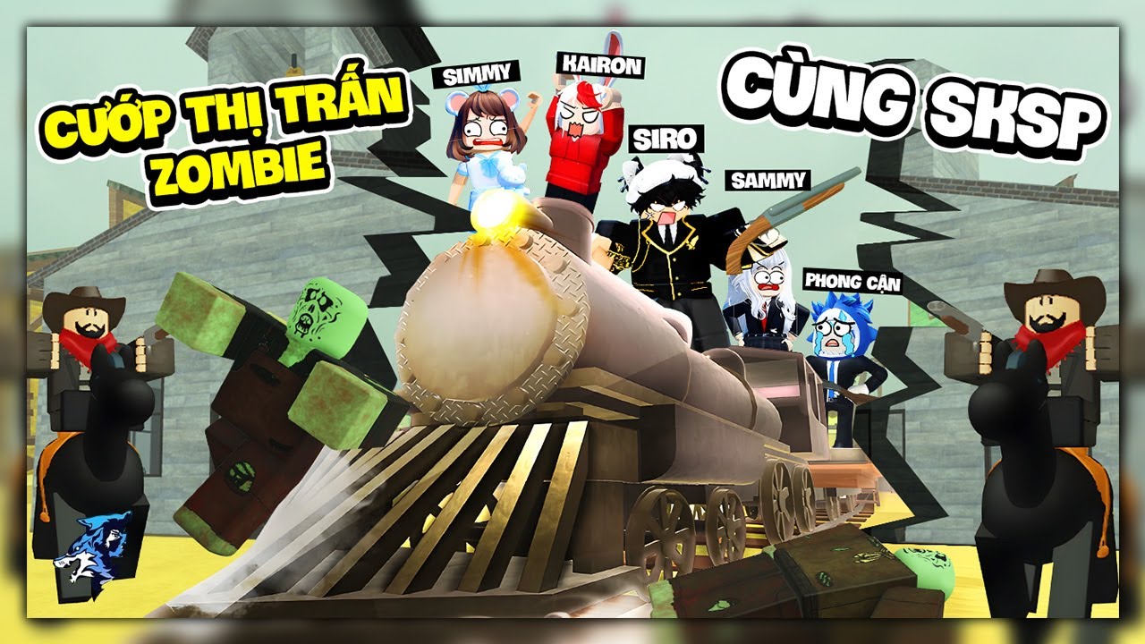 Siro Và Mèo Simmy Cướp Sạch Thị Trấn Zombie Trên Chuyến Tàu Chết Chóc