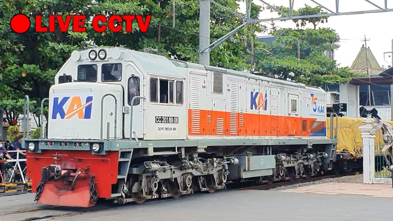 🔴 LIVE CCTV KERETA | Stasiun Tugu Yogyakarta Indonesia #RAILCAM