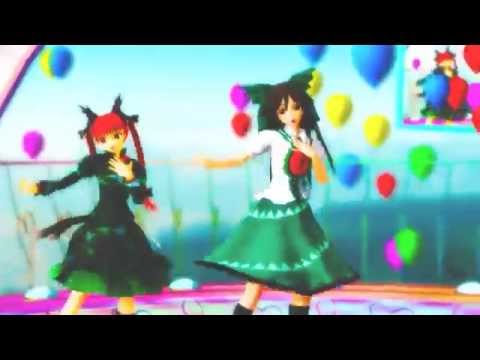 【MMD】第三次プリン戦争【お空＆お燐】