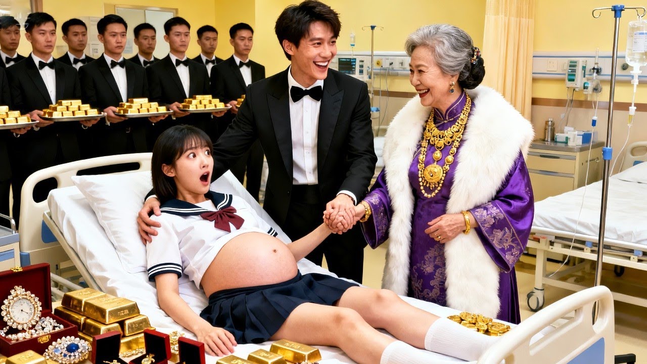 🎬Бедная девушка забеременела тройней, и бабушка CEO приказала ему жениться на ней!