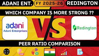 Adani Enterprises Share VS Redington Share | FY 25-26 | Peer Comparison | Share Analysis