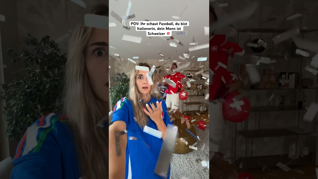 Schweiz - Italien Achtelfinal Fussball EM 