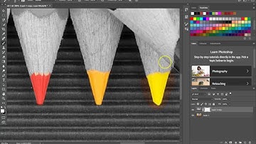 Color Splash in Photoshop using a Layer Mask