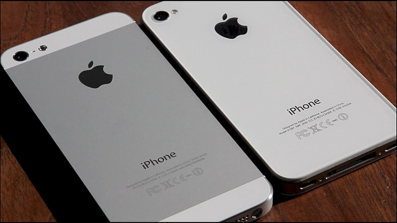 iPhone 5 vs. iPhone 4S - YouTube