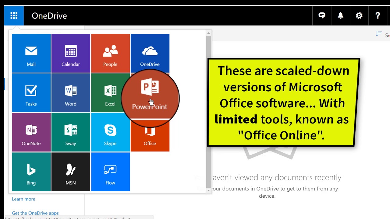 powerpoint presentation onedrive