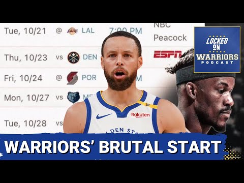 GAUNTLET: Warriors Face BRUTAL Early Schedule | Can Jimmy Butler SAVE Their Season?