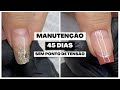 Manutenção de unha de gel - Sem ponto de tensão