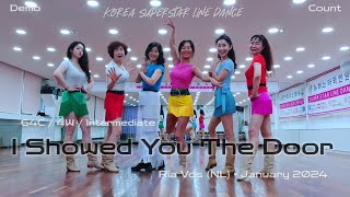 I Showed You The Door Linedance Demo U0026 Count    