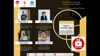 Webinar TK SAE Public Sector 2, E-voting for the Future Political Election