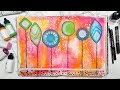 Art Journaling with Masks & Stencils