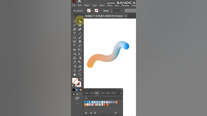 How to use Blend tool in Adobe illustrator #blendtool #adobeillustrator #blend #graphicdesign