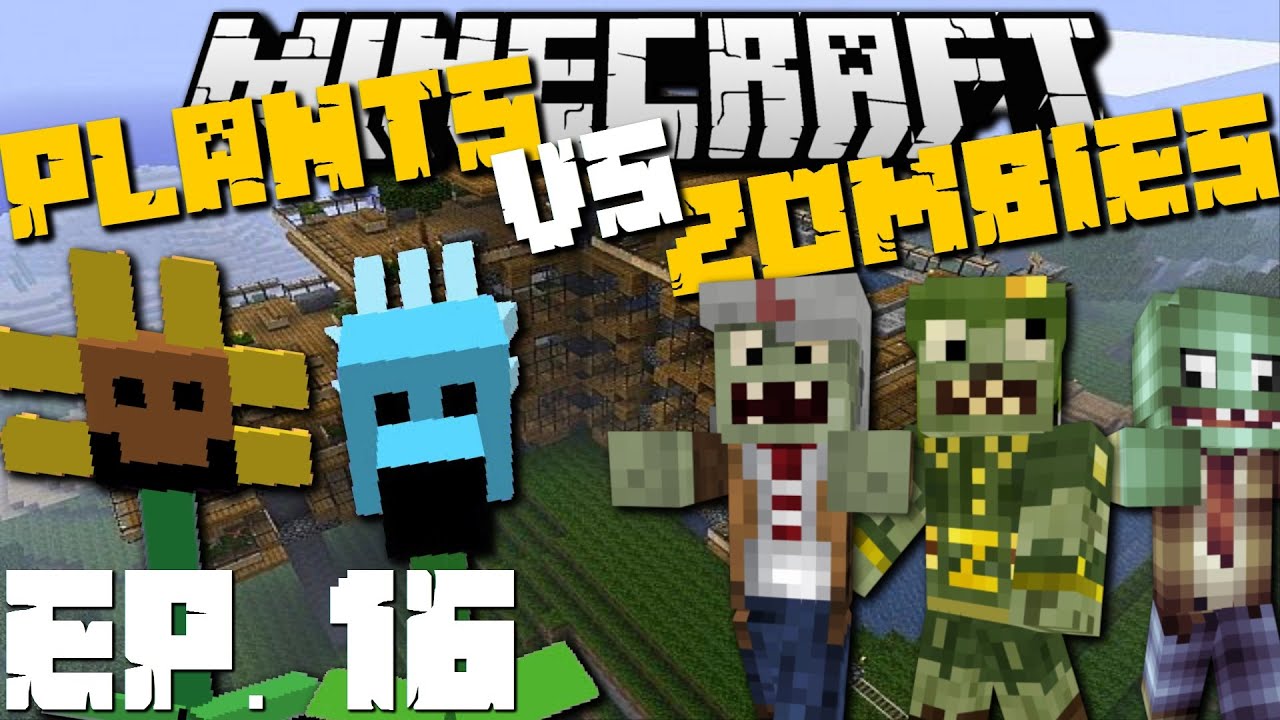 Minecraft: PLANTS VS ZOMBIES MOD (Hillside Manor Special 