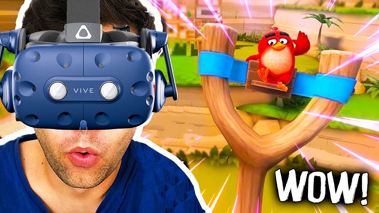 Incercam ANGRY Birds VR ! Incredibil