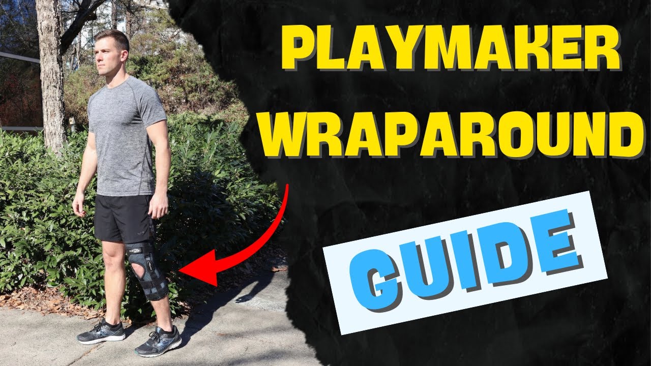 Ваш наколенник смещается? Узнайте, как правильно установить бандаж DonJoy Playmaker Wraparound.